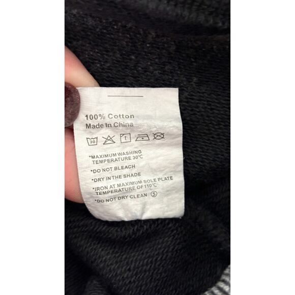 Alpha Omega Soldier Of God Hoodie Pullover Size Small Washed Black New Jesus - Picture 7 of 8